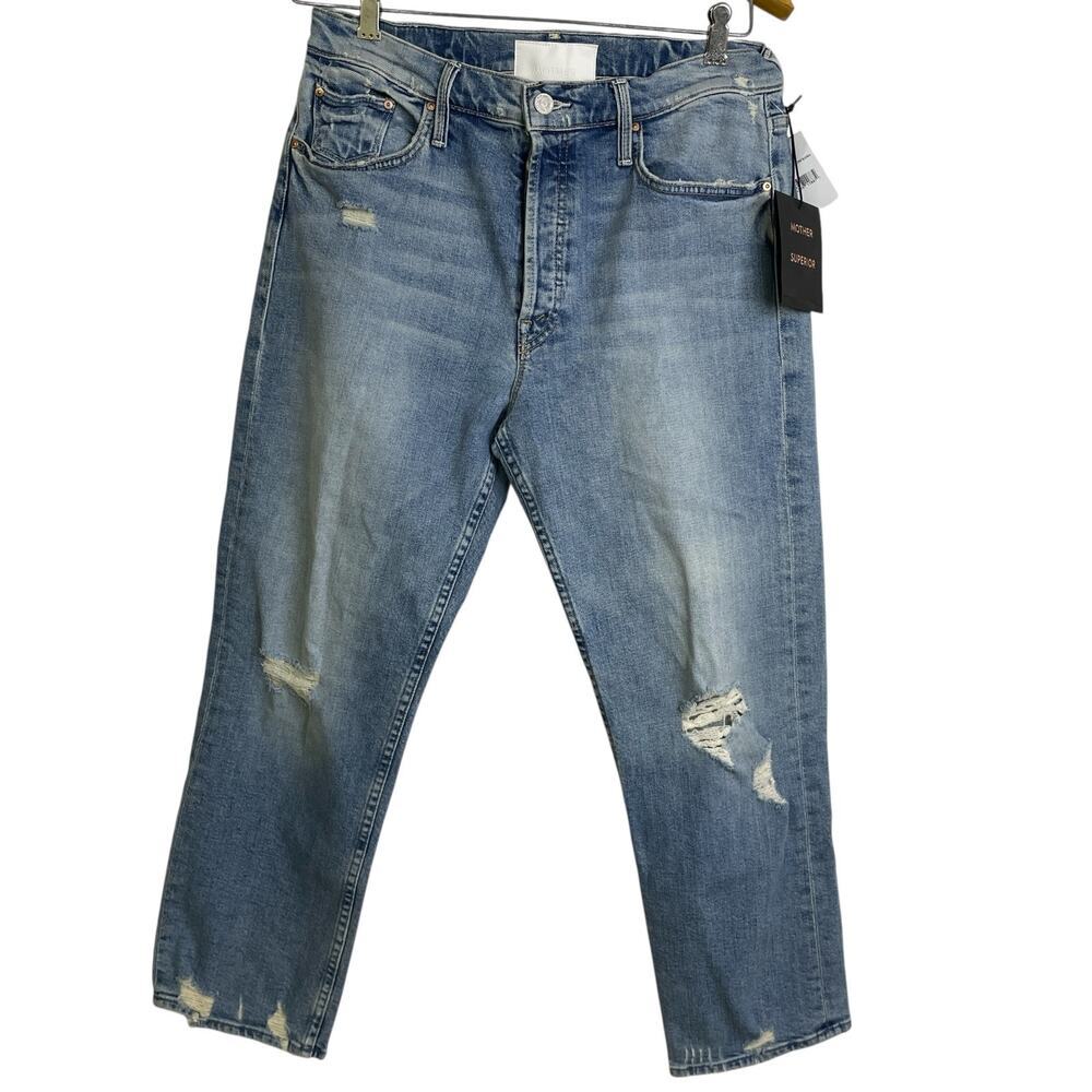 Mother Superior The Tomcat The Confession Jeans Size 32 Designer Distressed NWT